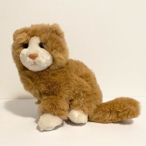 24K Plush Cat Special Effects ASPCA Mimi the Orange White Kitty Vintage 90s Toy
